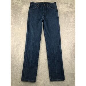 Wrangler Jeans Men 34x36 (Tag 35x36) Blue Cowboy Cut 13MWZ Denim